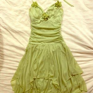 Tinkerbell green dress